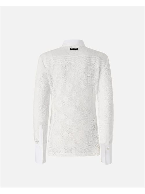 Camicia in tulle e pizzo PINKO | 106600A381/Z05